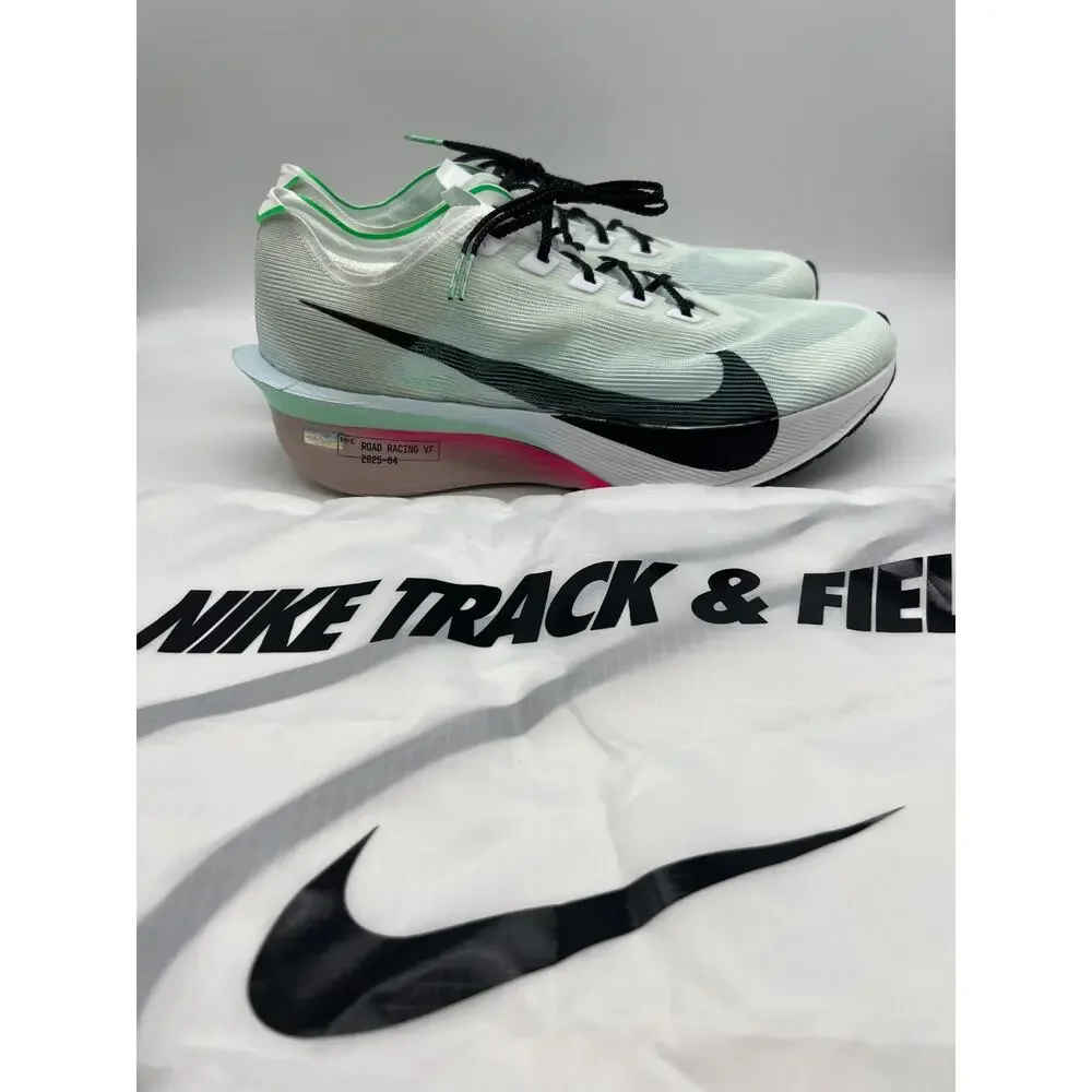 Nike ZoomX Vaporfly Next% 4 White Hyper Pink HF6414-101 Men's Size 11.5